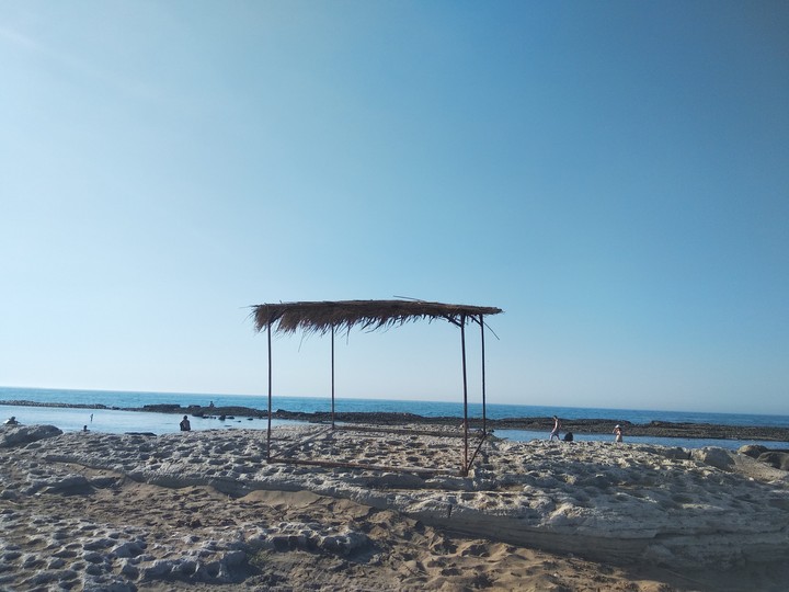 alone beach