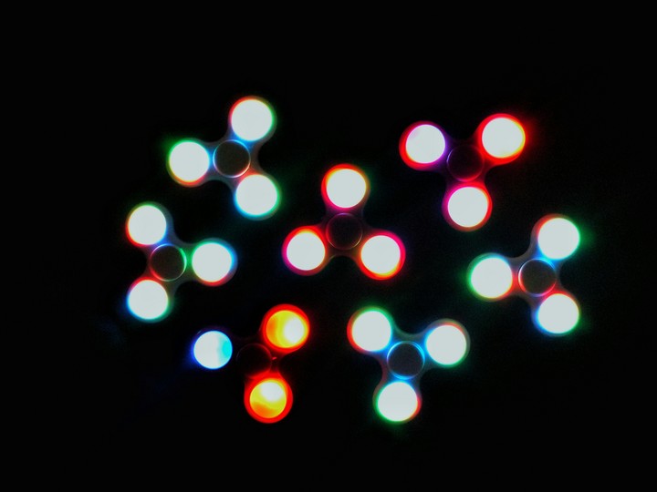Glowing Spinners