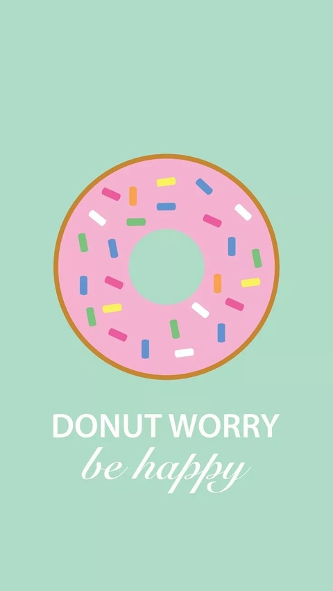 donut worry be happy