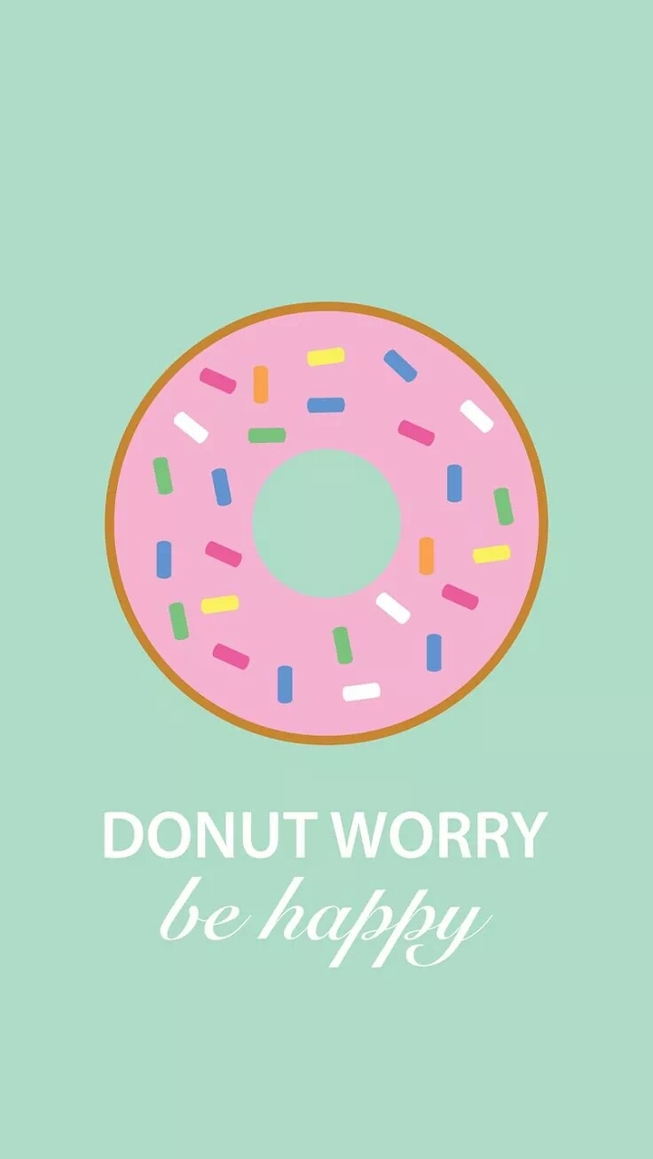 donut worry be happy