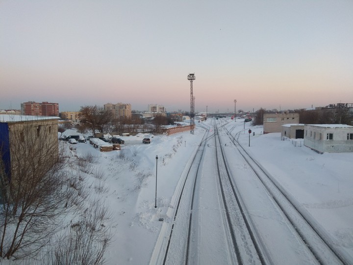 железнодорожные пути