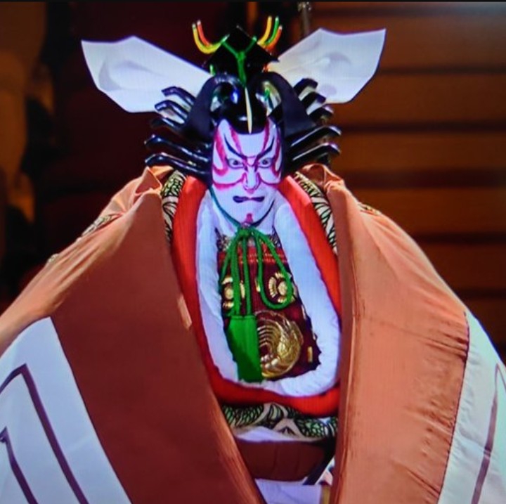 Ichikawa Ebizo XI performs Shibaraku