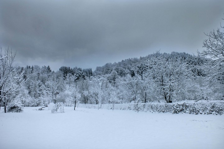 winter in Romania