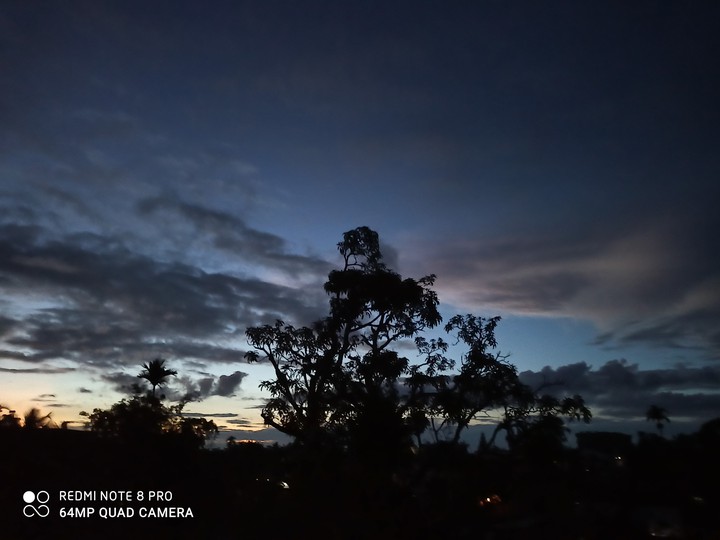 evening sky