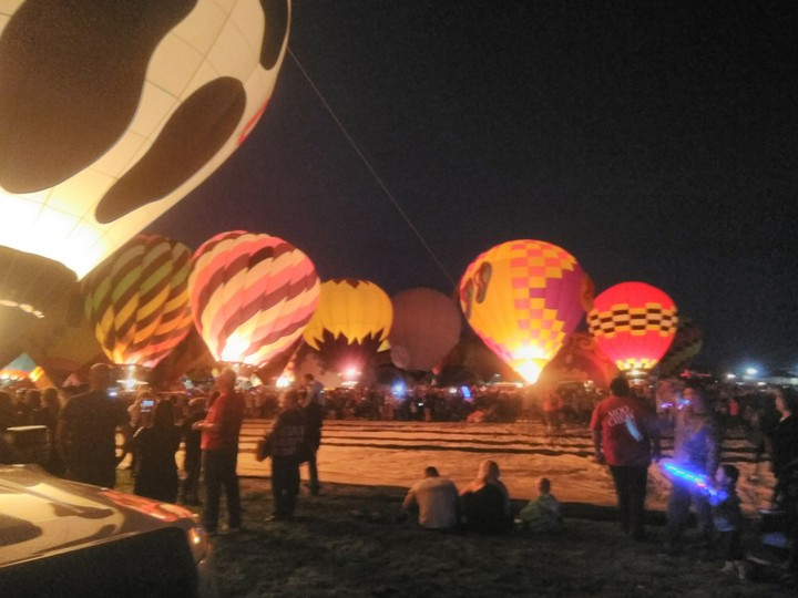 The glow