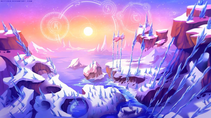 Ice spikes