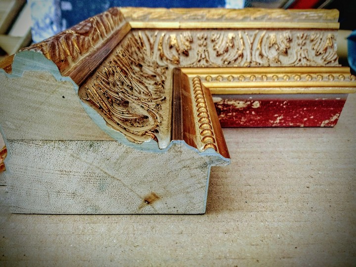 golden frame