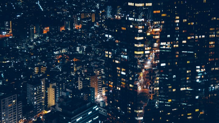 city lights