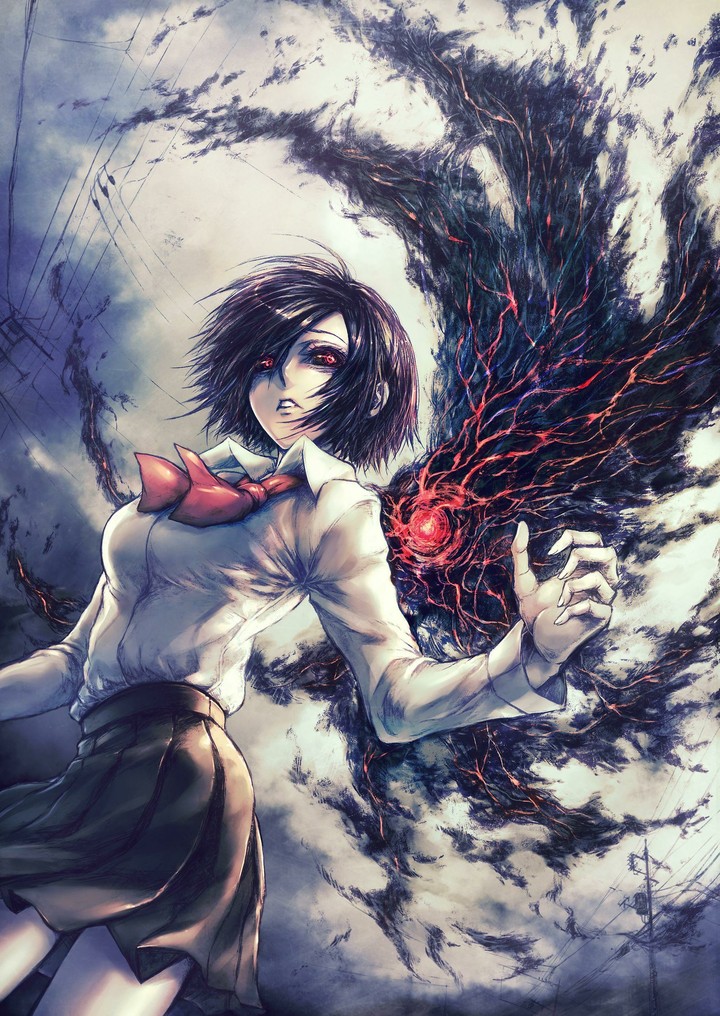 Tokyo ghoul touka