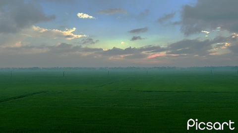 A beautiful travel in serenity