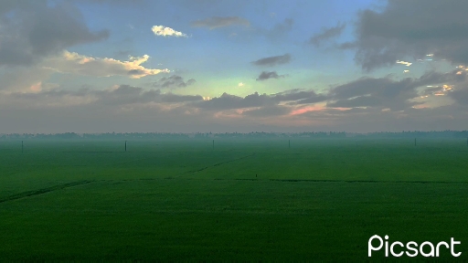 A beautiful travel in serenity