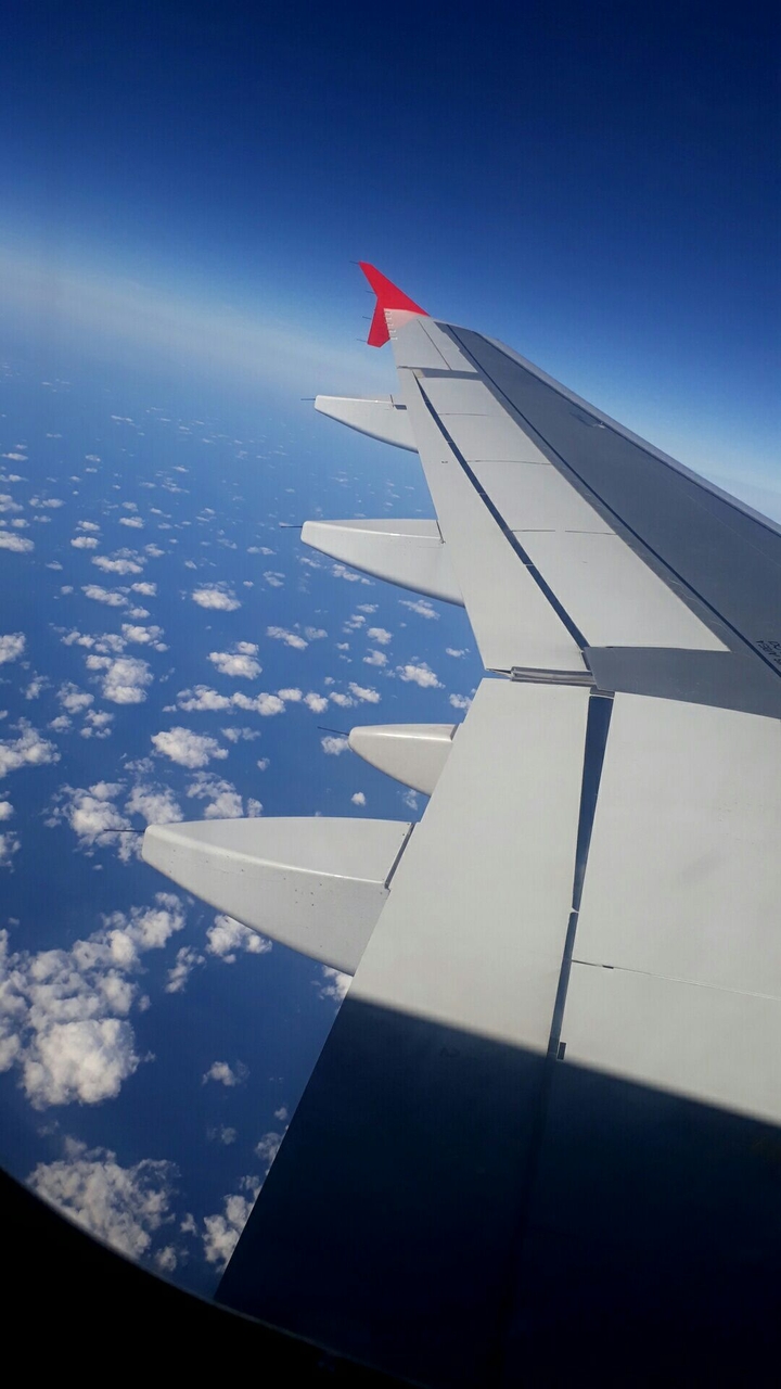 above the clouds