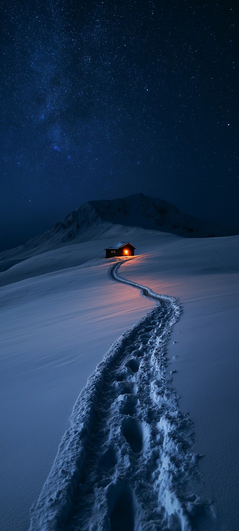 freezing, night壁纸