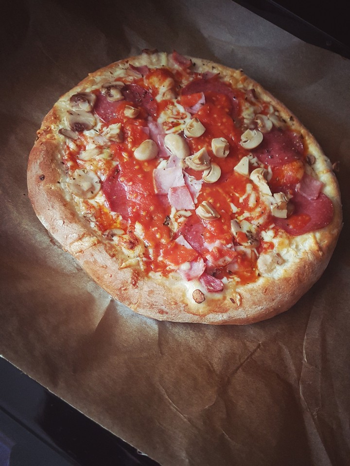 homemade pizza