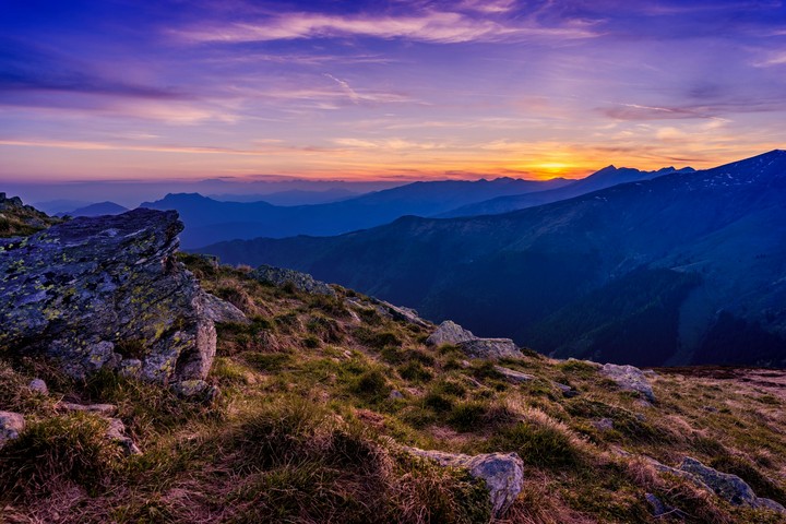 Colorful sunset