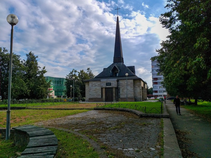 Лютеранская церковь, Кингисепп, Ленинградская область.