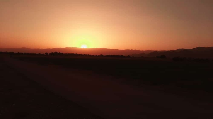Kalat Harboi sun set view
