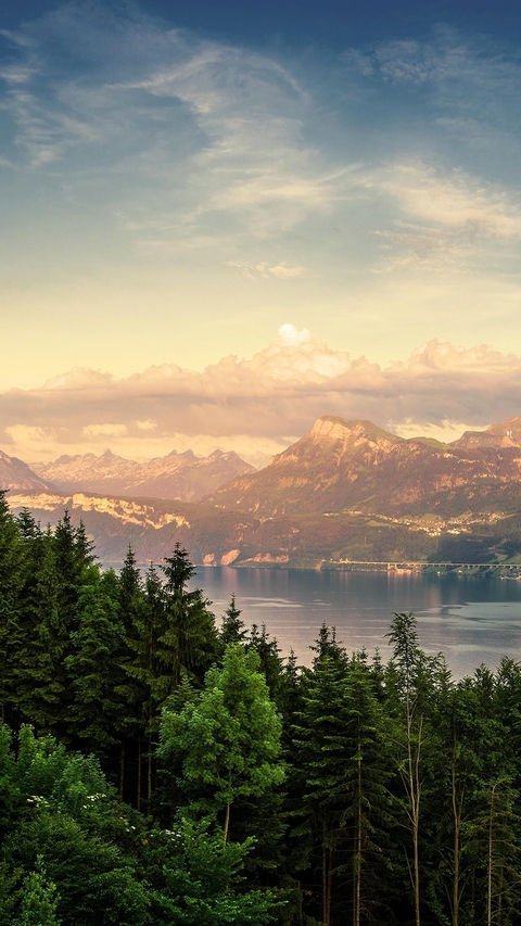 sfondi morning, mountain