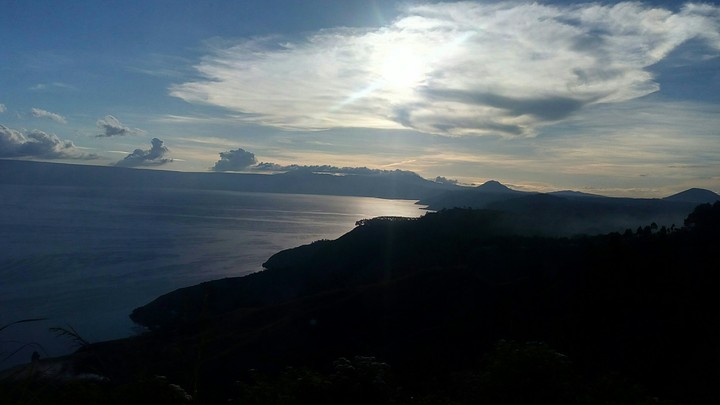 Sunset, Mountain, & Lake