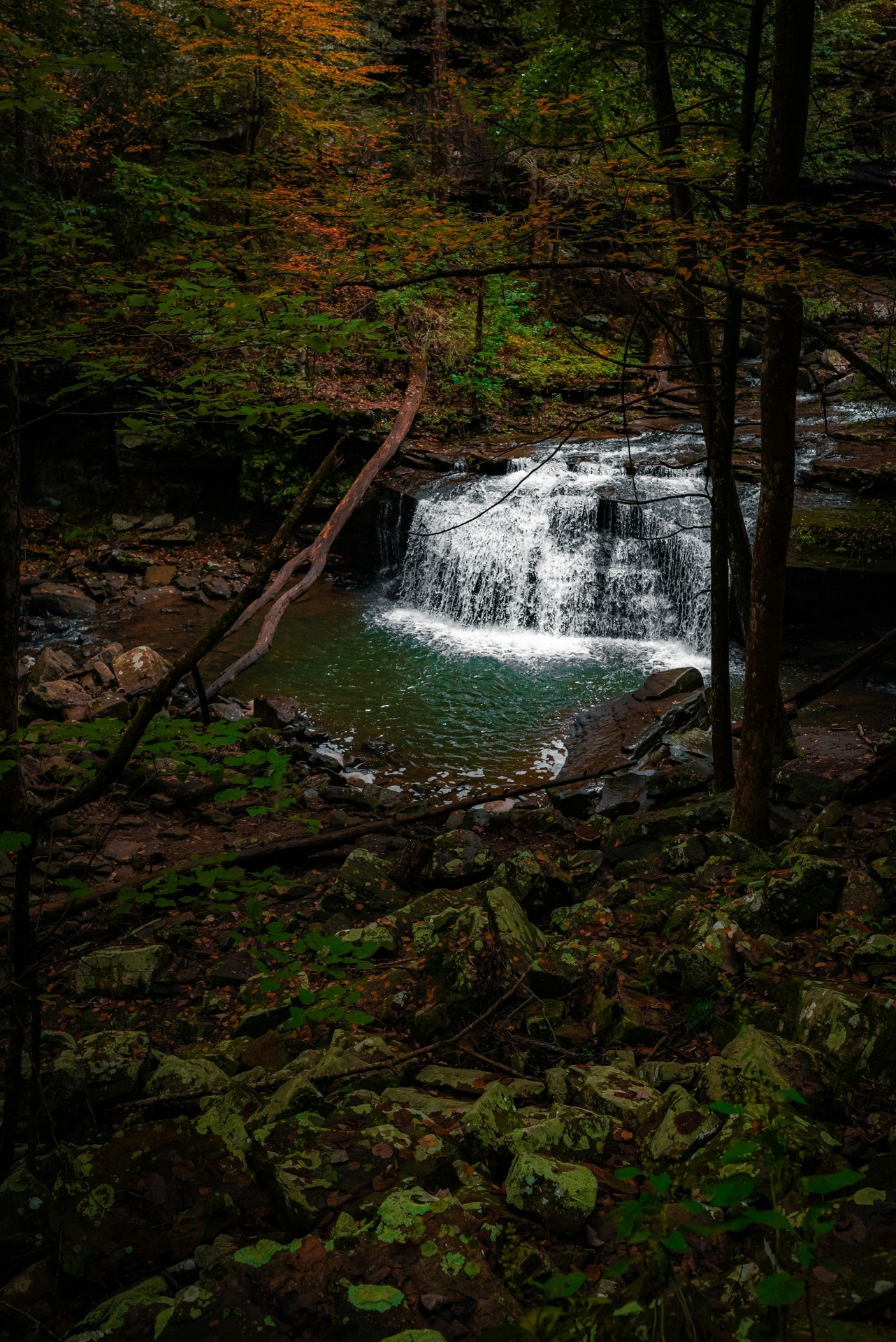 Water, waterfall achtergronden