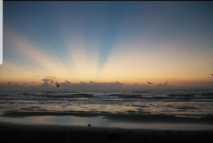 beach sunset