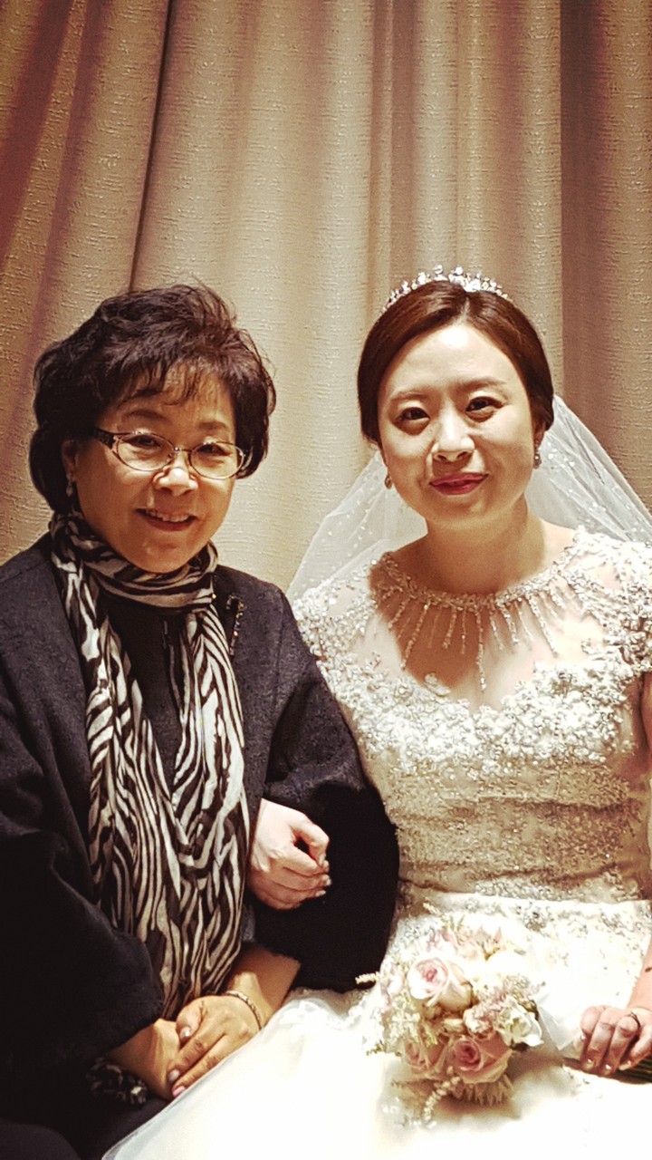 아는분딸 결혼식전.