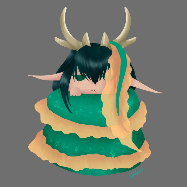 dragón somnoliento