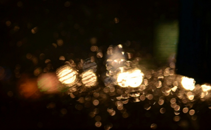 Night travel in Rain