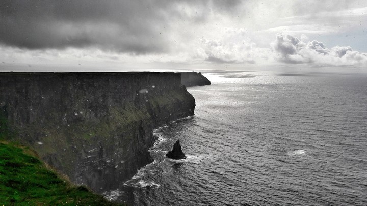 rainy cliffs