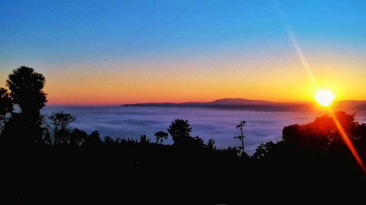 Sunrise in Shillong