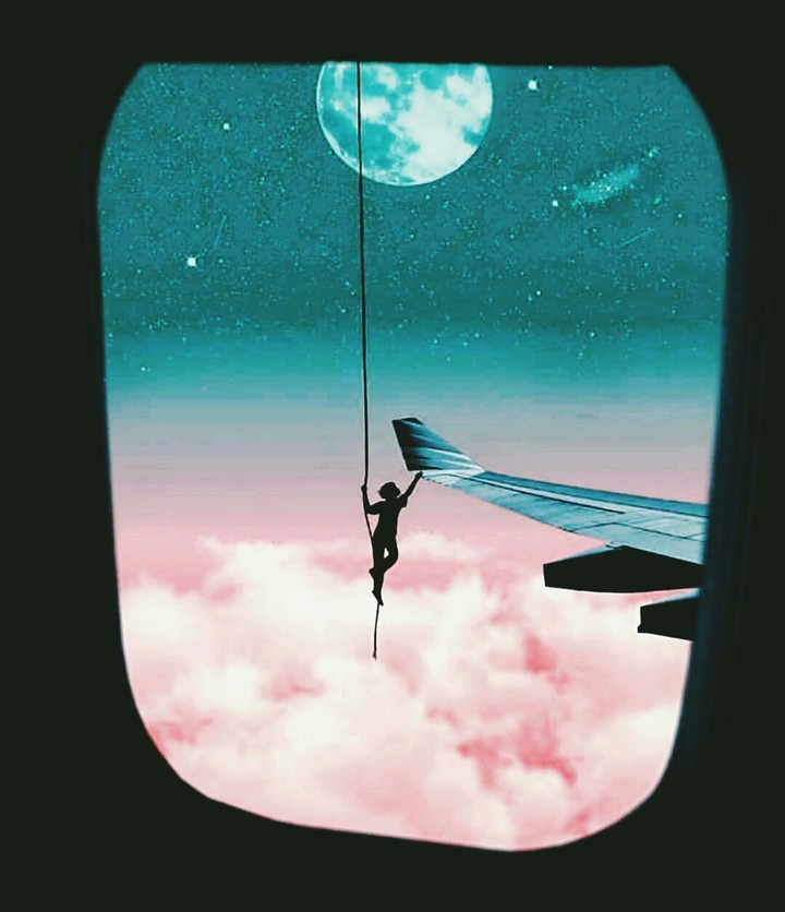 up high