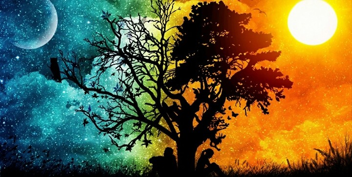 BRIGHT & BRIGHT frm both sides (sun & moon)