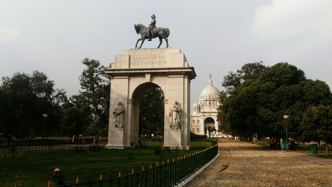 Victoria memorial entrance