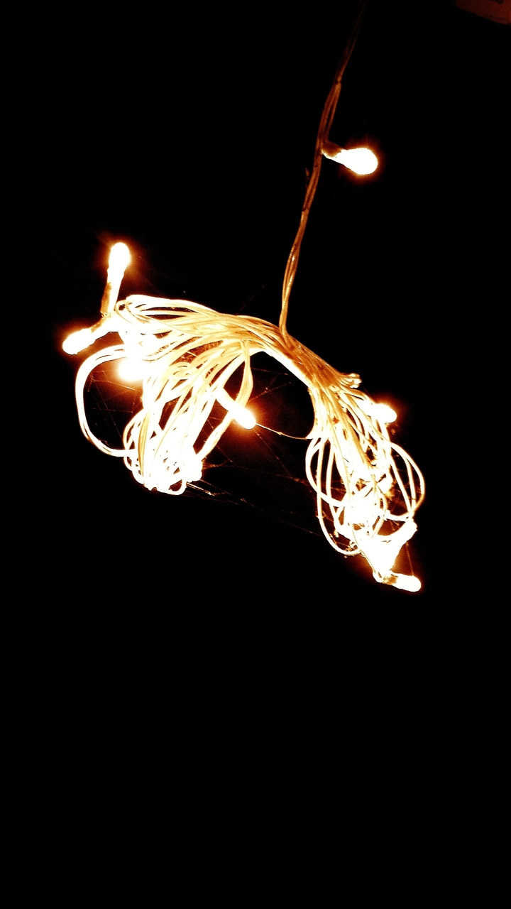 A bundle of lights