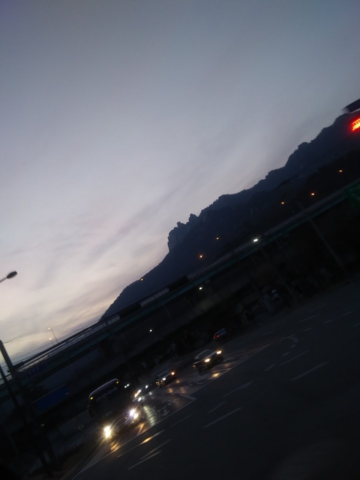 밤의 도봉산