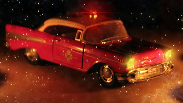 toy car(fire chief)