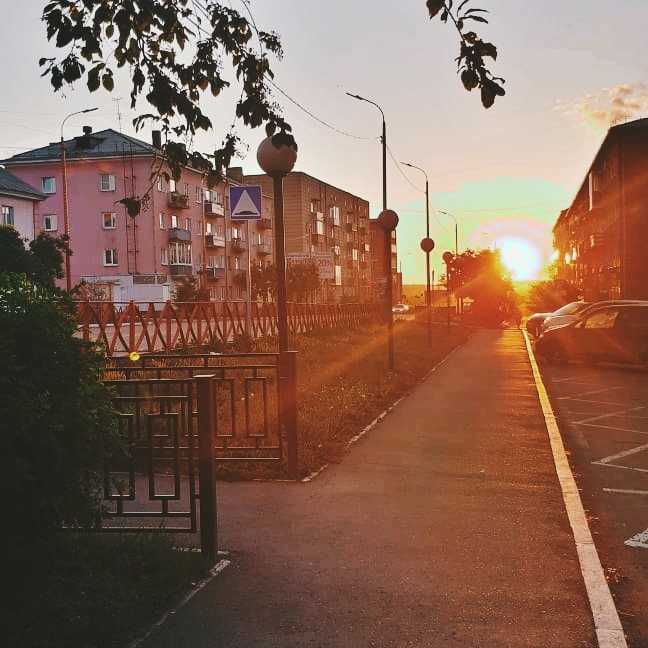 Вечерний городок