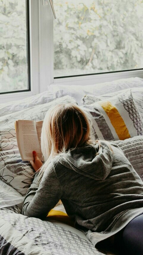 reading can relax people but they dont know...