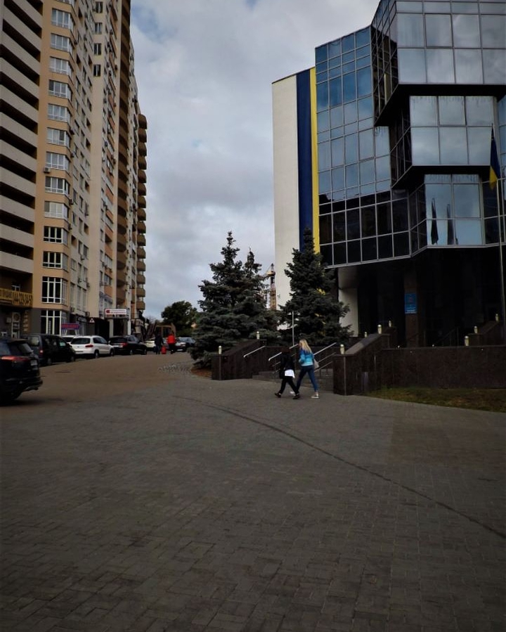 Busy city