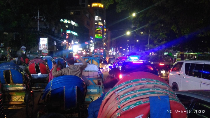 Dhaka City Traffic