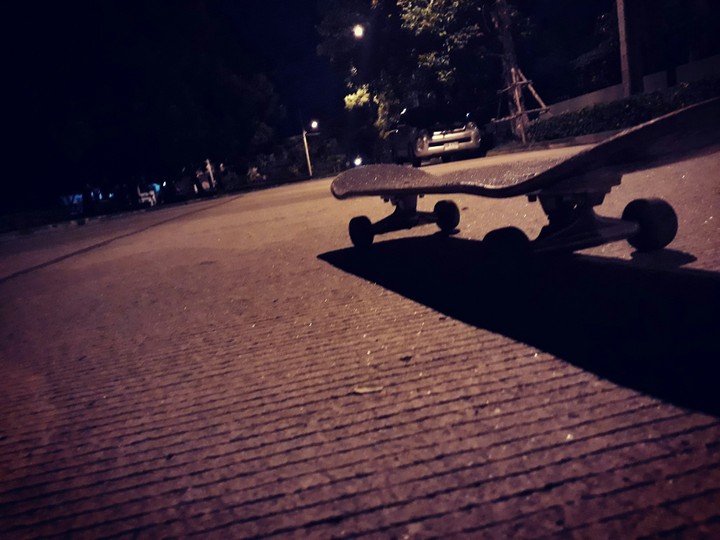 dark.