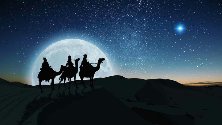 The star that indicates the way