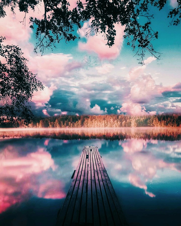 bridge, sea, lake...