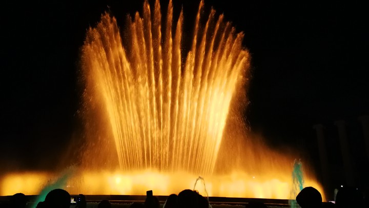 Watershow in Barcelona ⛲