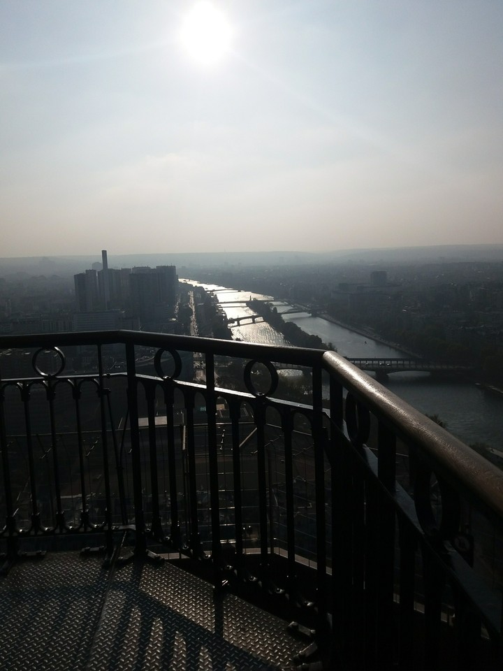 Sunset from the Eiffel Tower