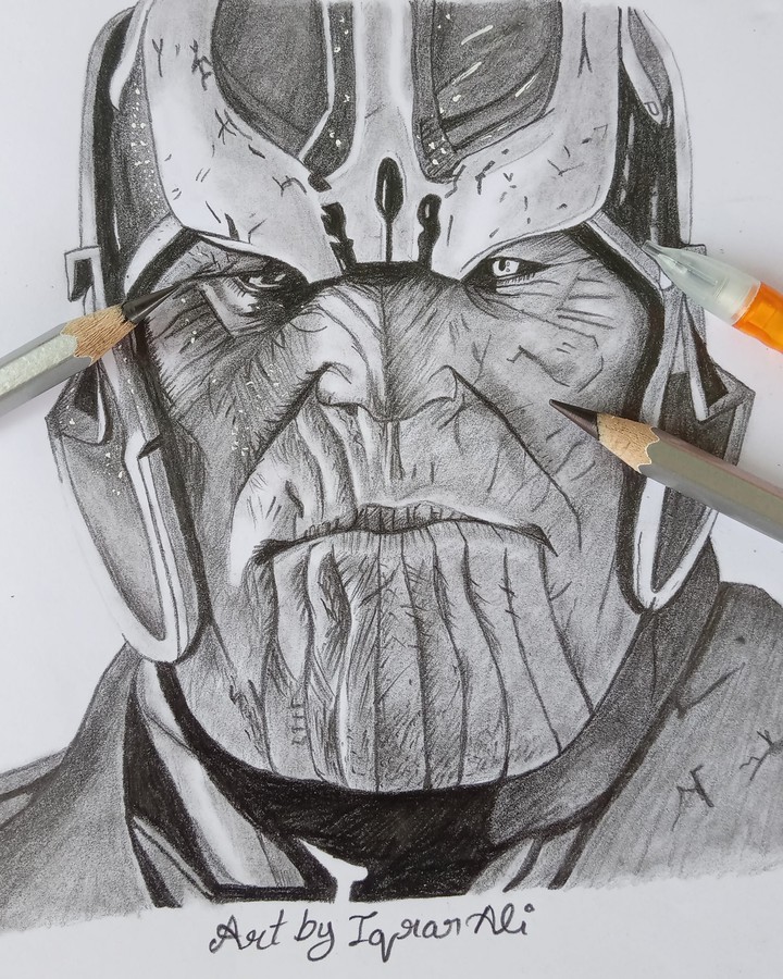 drawing Thanos