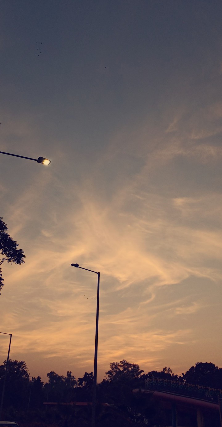 evening sky