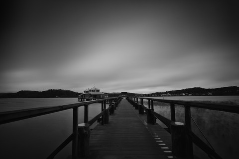 Black and white