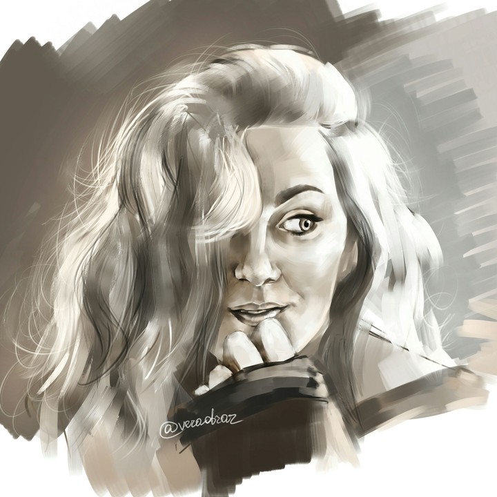 portrait by Vera Obraztsova