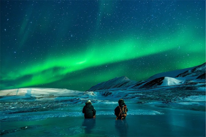 view of aurora borealis